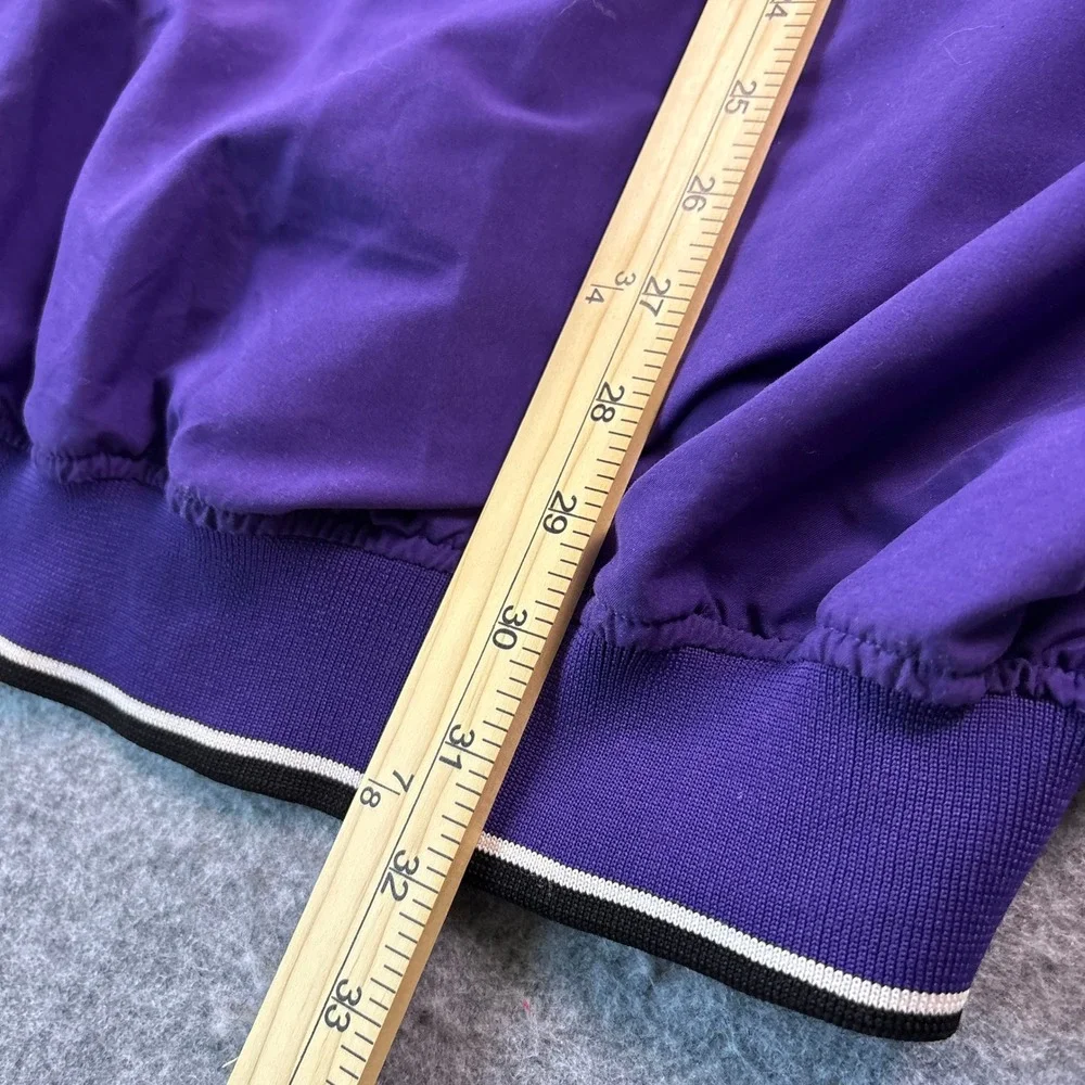 Vintage 90s Colosseum K-State Wildcats Windbreaker Pullover Purple XXL NCAA